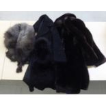 Fur and simulated fur: to include a beaver lamb three-quarter length jacket