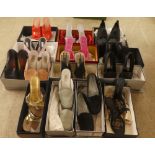 Ladies fashion accessories: to include shoes with examples by Balenciaga and Hugo Boss  mainly