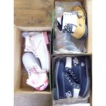 Three pairs of ladies Timberland boots  size 2  boxed