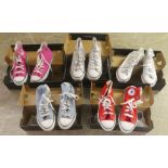 Five pairs of ladies Converse  size 3  boxed