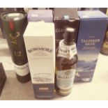 Whisky, six bottles: to include a Glenfiddich 12 years Single Malt Scotch Whisky  boxed