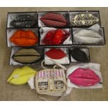 Ladies fashion accessories designed by Lulu Guinness