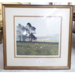 Greenwood - 'Celtic Poppies'  Limited Edition 279/350 print  14" x 16"  framed