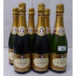 Champagne, six bottles of J De Telmont a Damery Grand Reserve