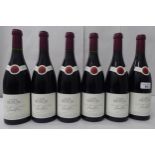 Wine, six bottles of 2003 Domaine Bertagna Clos De Vougeot Grand Cru