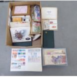 Uncollated, mainly used, postage stamps: to include British, Australian and Scandinavian