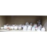 Ceramics: to include assorted Lladro china bells  largest 4"h
