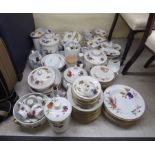 Royal Worcester porcelain Evesham pattern tableware