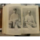 Books: 'Famous Cricketers and Cricket Grounds' edited by CW Alcock with monochrome photographs and