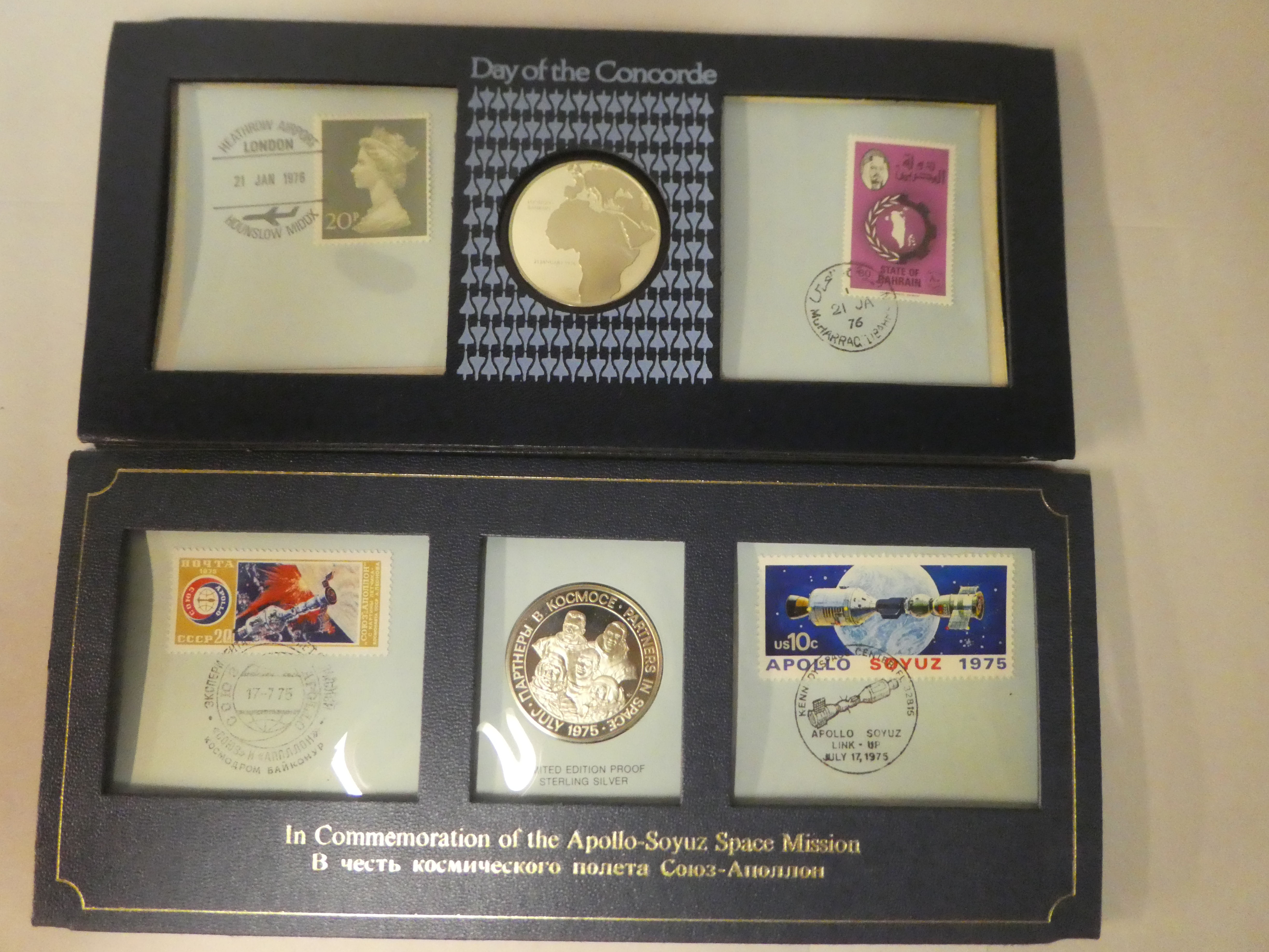 Uncollated presentation, variously themed proof coins: to include D-Day and Concord related - Image 2 of 8