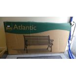 An unopened and unassembled B&Q Atlantic bench