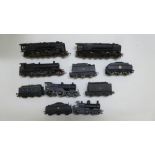 Hornby, made in China, 00 gauge plastic locomotives and tenders