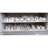 A large quantity of vintage Garners china commercial teaware