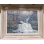 Tom Wanless - 'Penine Force'  oil on board  bears a signature  11" x 15"  framed