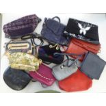 Handbags with examples by GMV; Charles Jordan; Pollini; Jane Skilton; and Russell & Bromley