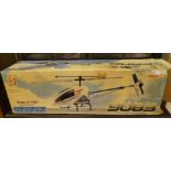 An R/C radio controlled helicopter  model no.9083  boxed