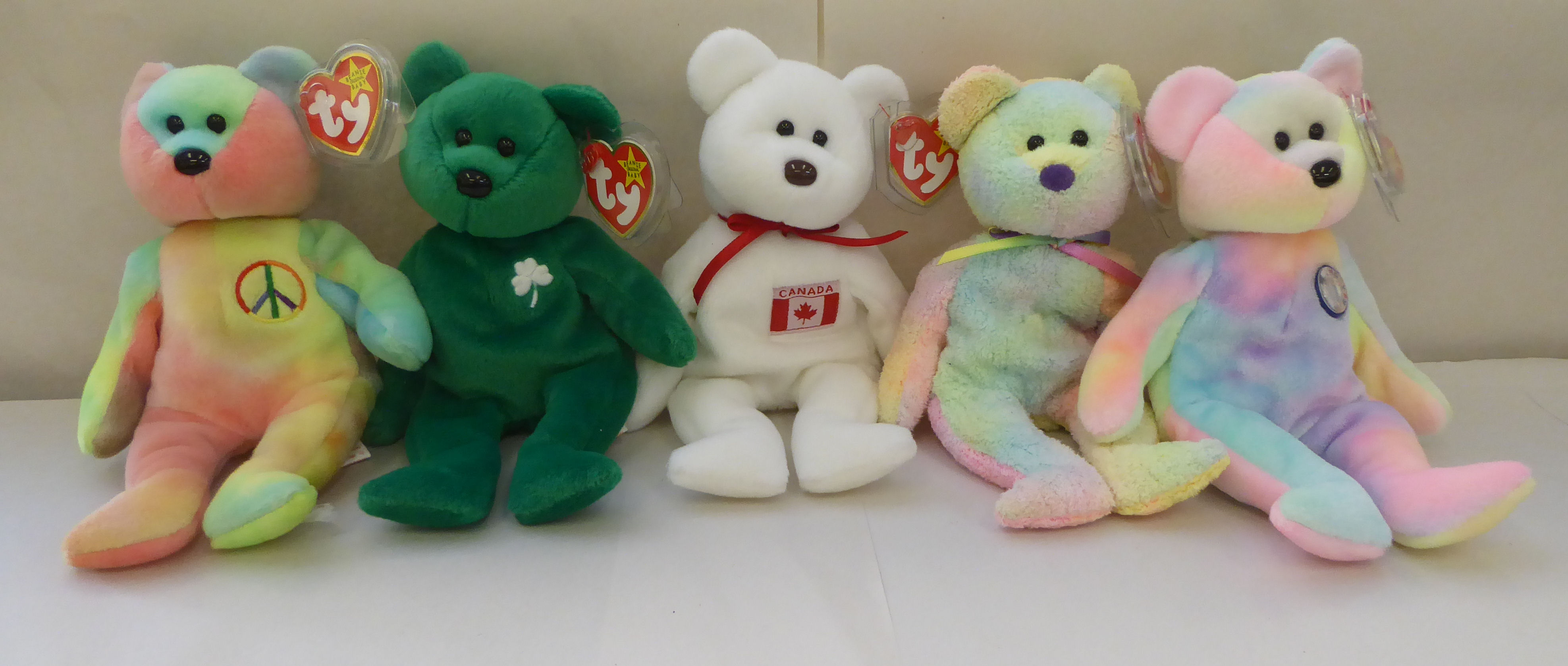 Twenty five Beanie Babies Teddy bears and animals: to include a Dalmatian - Image 2 of 6