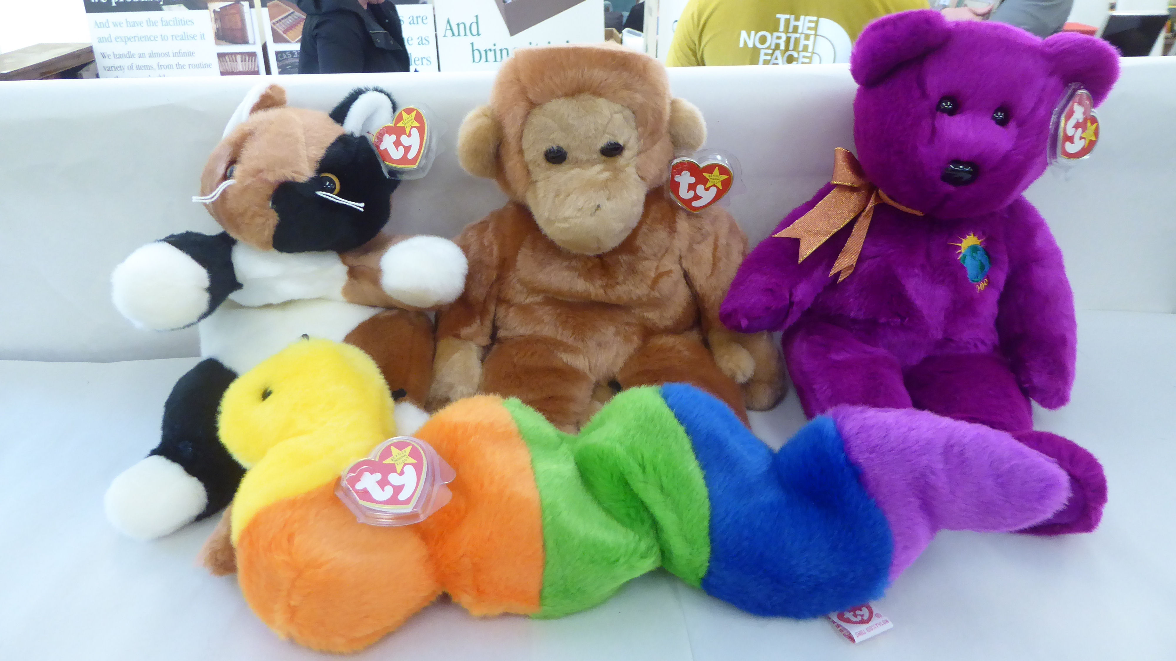 Ten Beanie Buddy Teddy bears and animals: to include 'Schweetheart' - Image 2 of 3