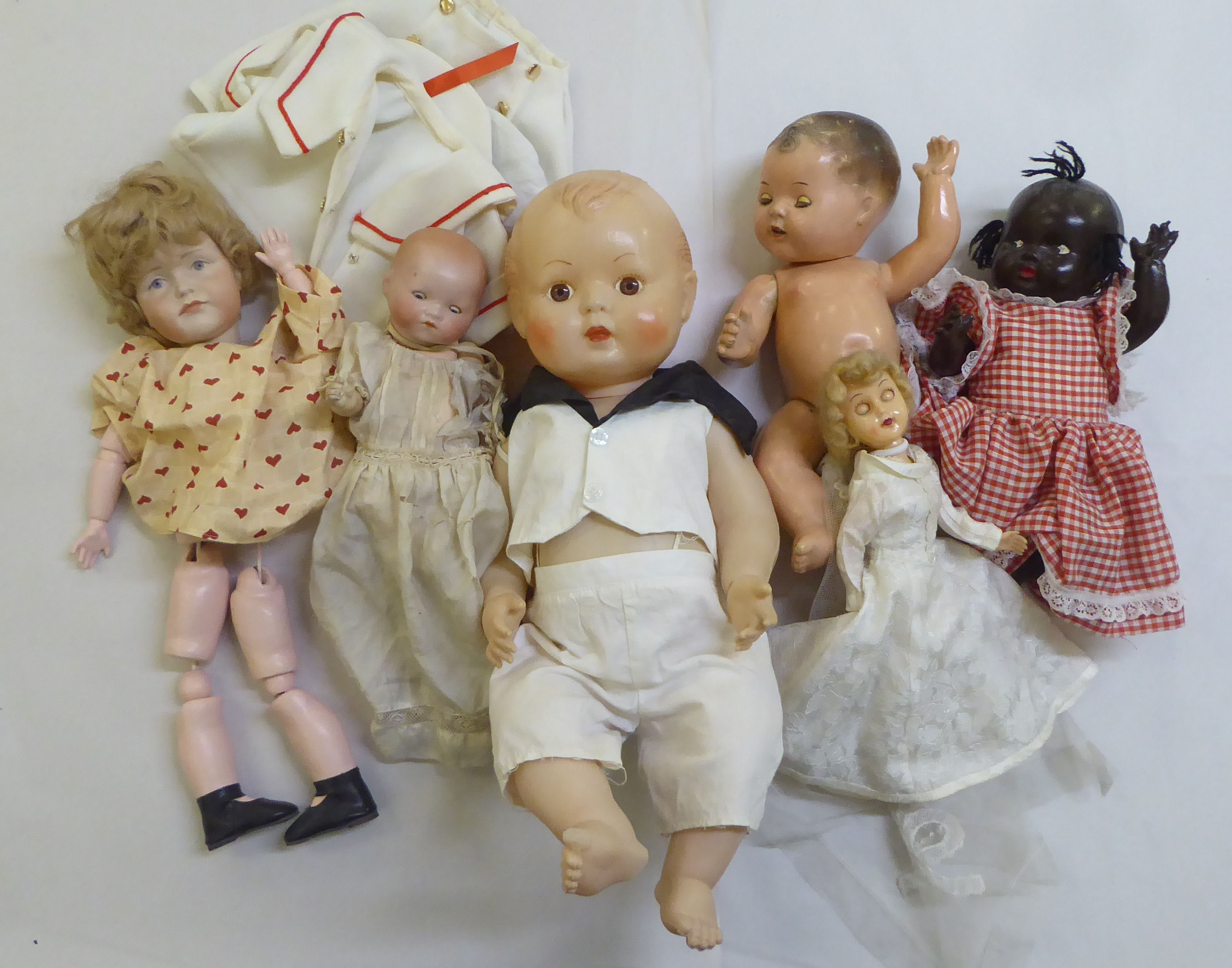 Celluloid baby and other dolls