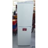 A Hotpoint 50/50 Iced Diamond fridge/freezer  69"h  22"w