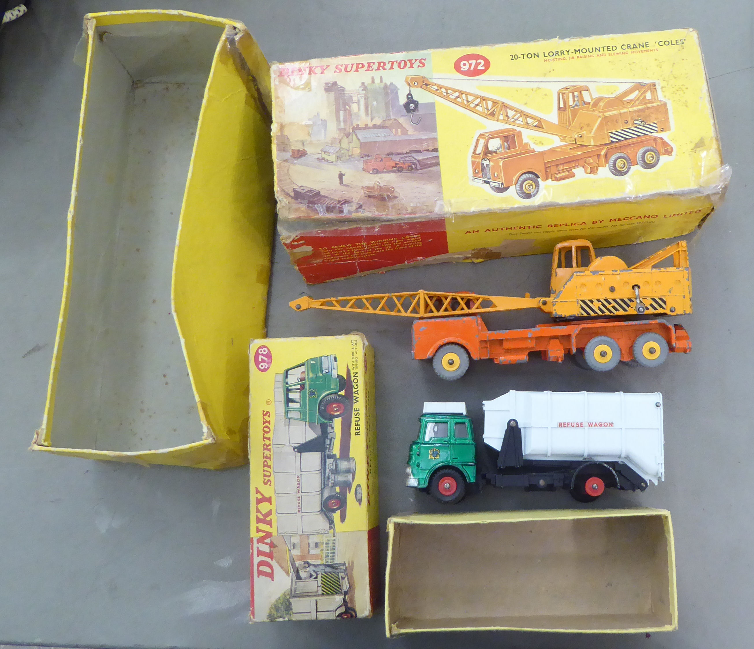Diecast model vehicles: to include a Dinky Supertoys model 20 ton lorry mounted crane - Image 4 of 4