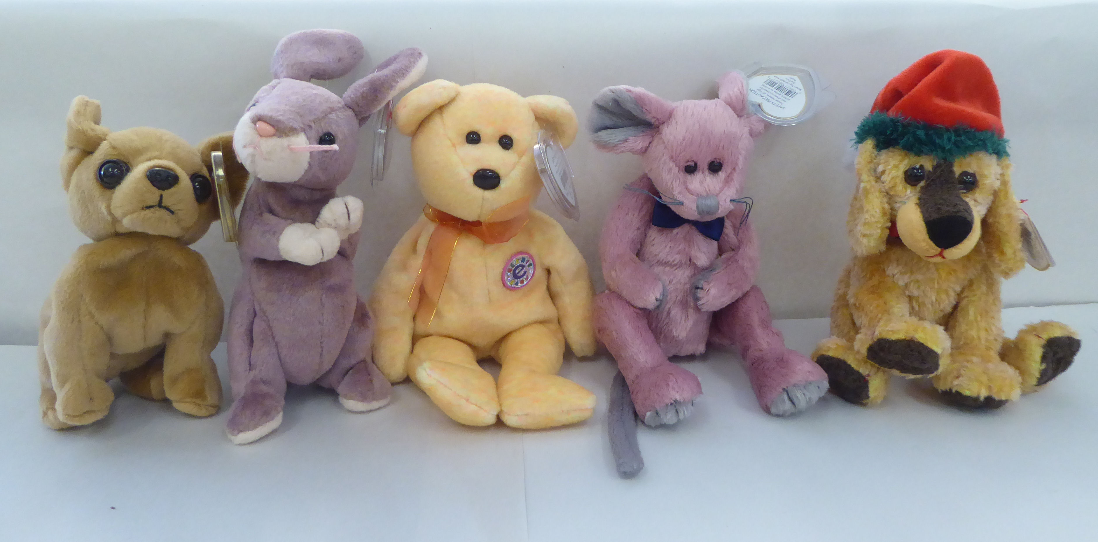 Twenty five Beanie Babies Teddy bears and animals: to include a cat - Image 4 of 6