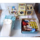 Toys and games: to include Barbie related items; and a battery operated washing machine