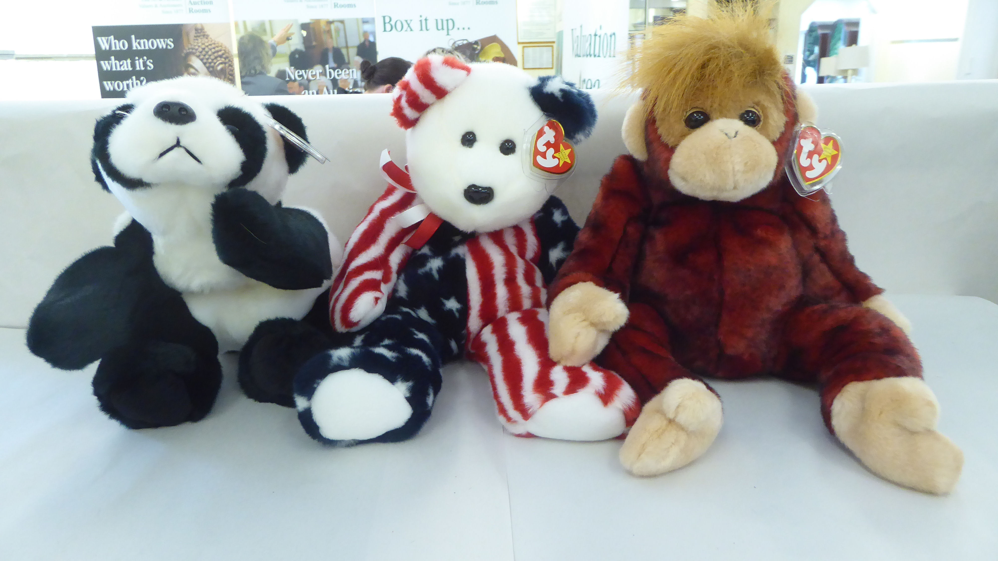 Ten Beanie Buddy Teddy bears and animals: to include 'Schweetheart' - Image 3 of 3