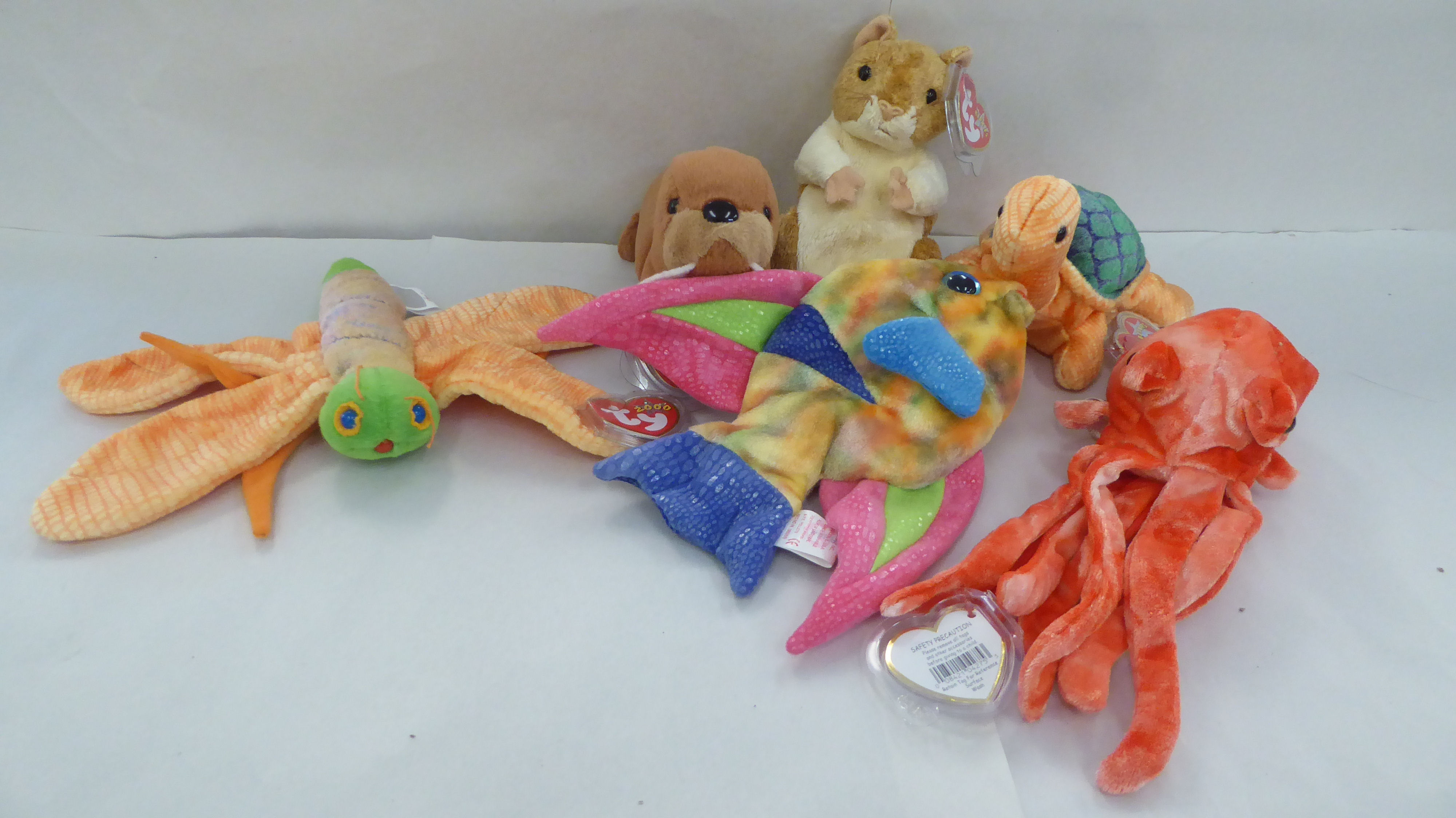 Twenty five Beanie Babies Teddy bears and animals: to include a fish - Image 5 of 5
