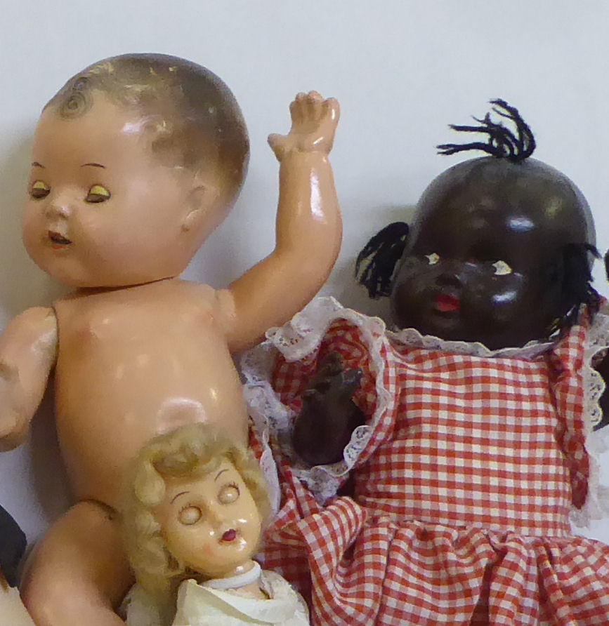 Celluloid baby and other dolls - Image 3 of 4