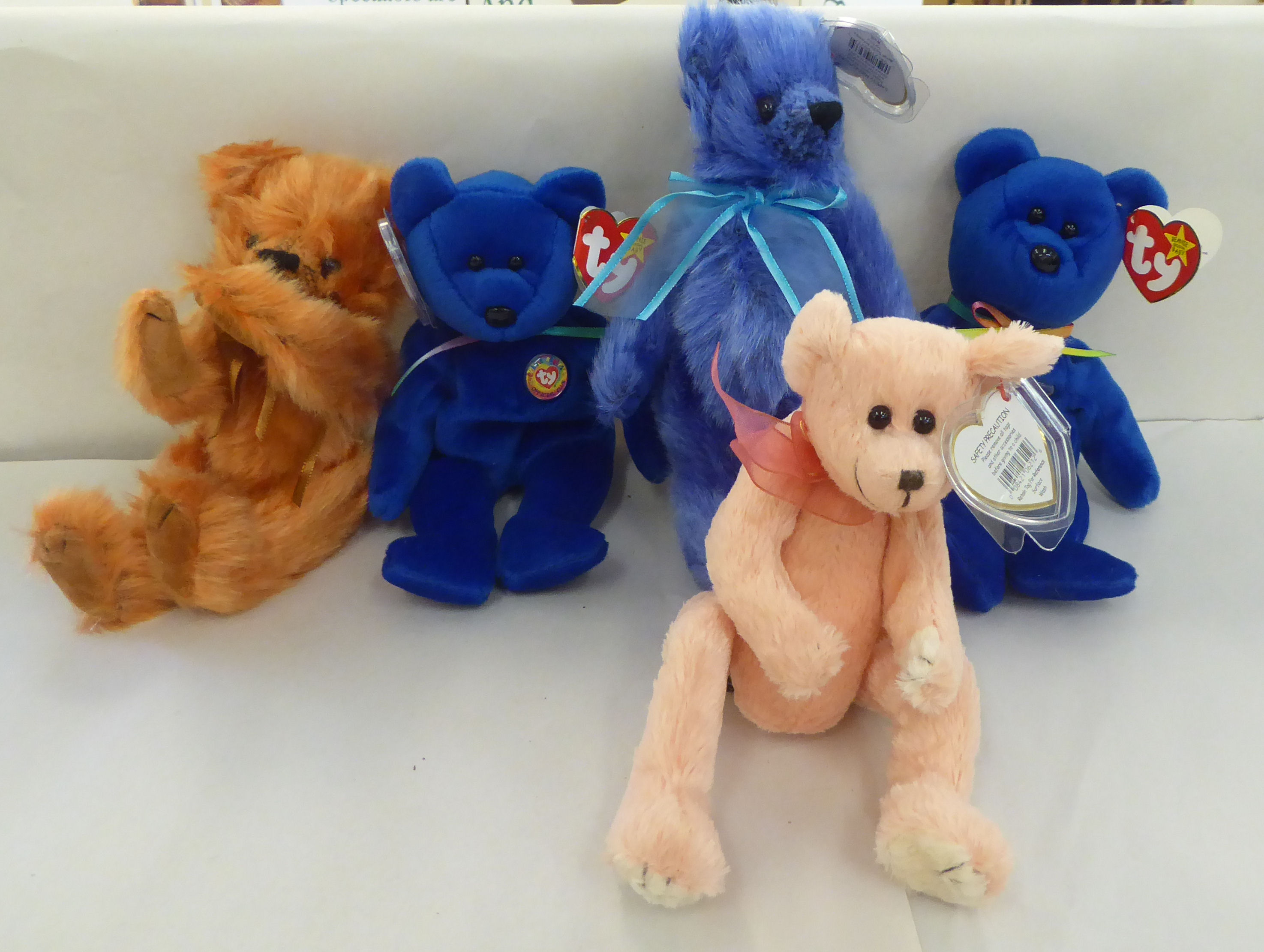 Beanie Buddy Teddy bears and animals: to include a bear wearing a suit - Image 4 of 6