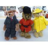 Beanie Buddy Teddy bears and animals: to include a bear wearing a suit