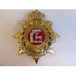 A helmet plate, Royal Berkshire Regiment (Please Note: this lot is subject to the statement made