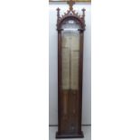 A 1920s oak cased and glazed Admiral Fitzroy barometer  46"h