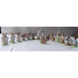 Beswick china Beatrix Potter models: to include 'Tommy Brock'  4"h