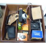 Photographic equipment and accessories: to include a Canon Canonet 28 camera