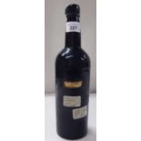 An unidentified bottle of port