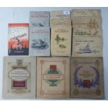 Uncollated railway, military and other themed cigarette cards with examples by John Player & Sons