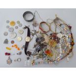 Items of personal ornament: to include watches, brooches, necklaces and child's bracelets