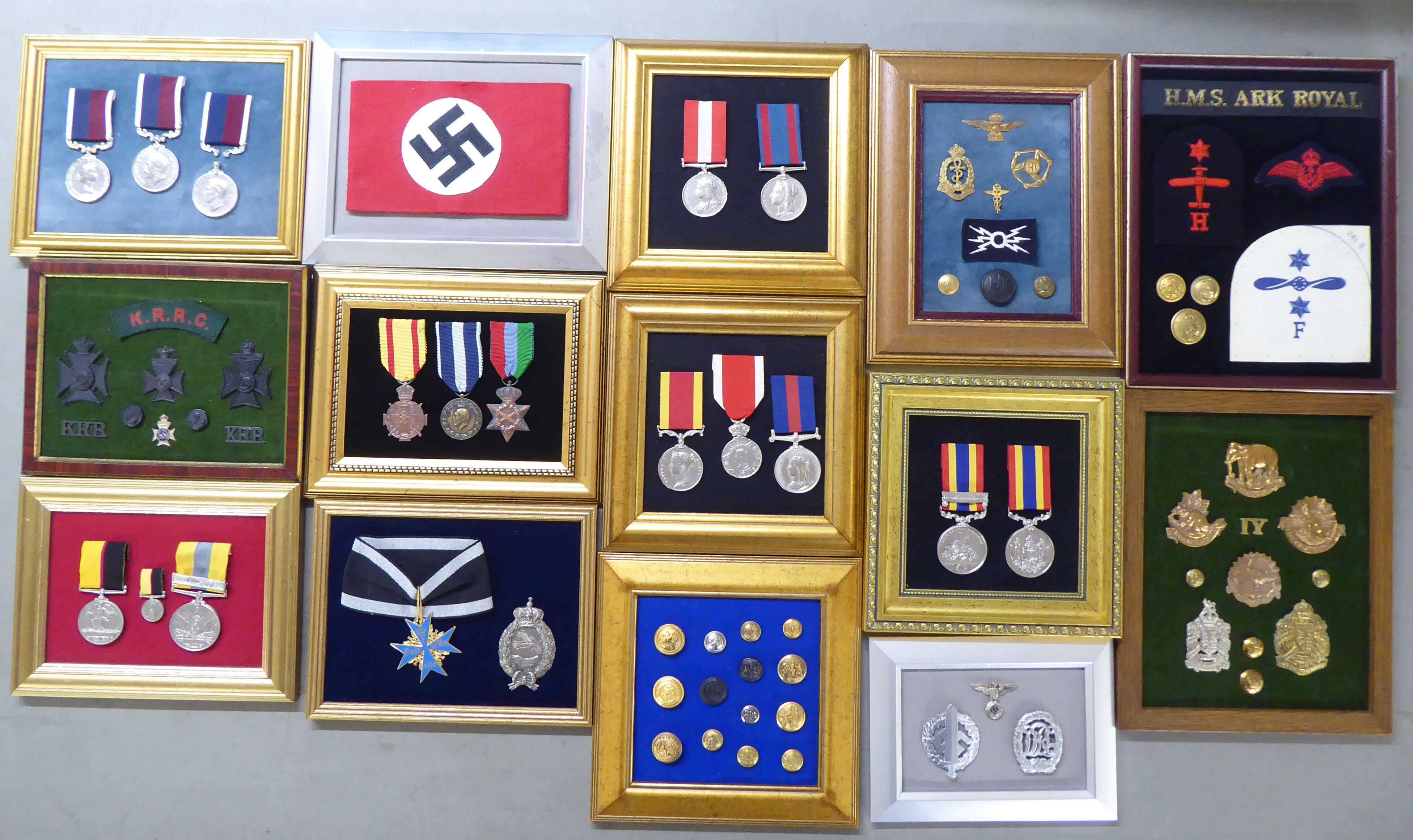 German World War II related military uniform badges, titles and other emblems, some copies, - Image 3 of 17
