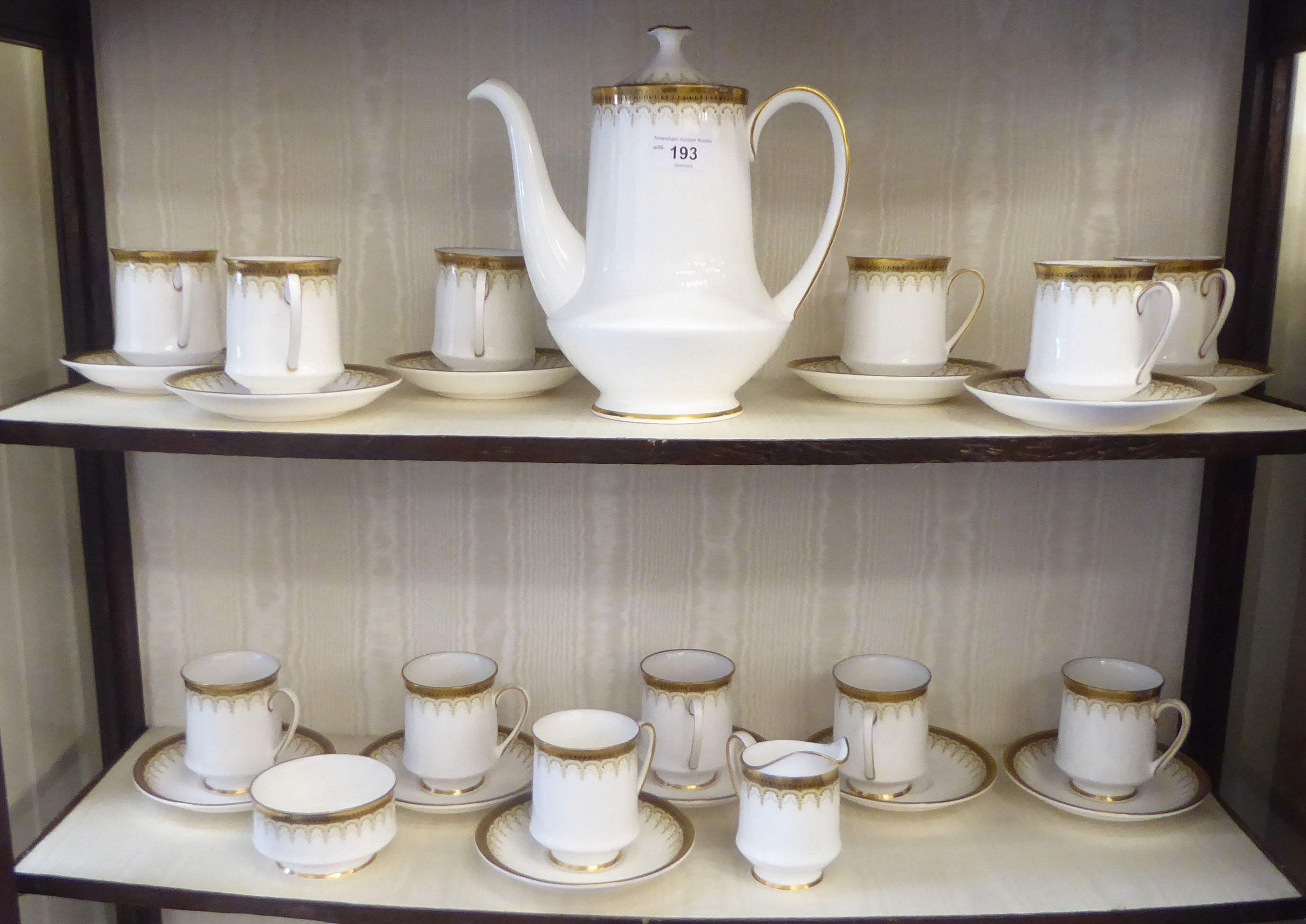 Paragon bone china Athena pattern teaware