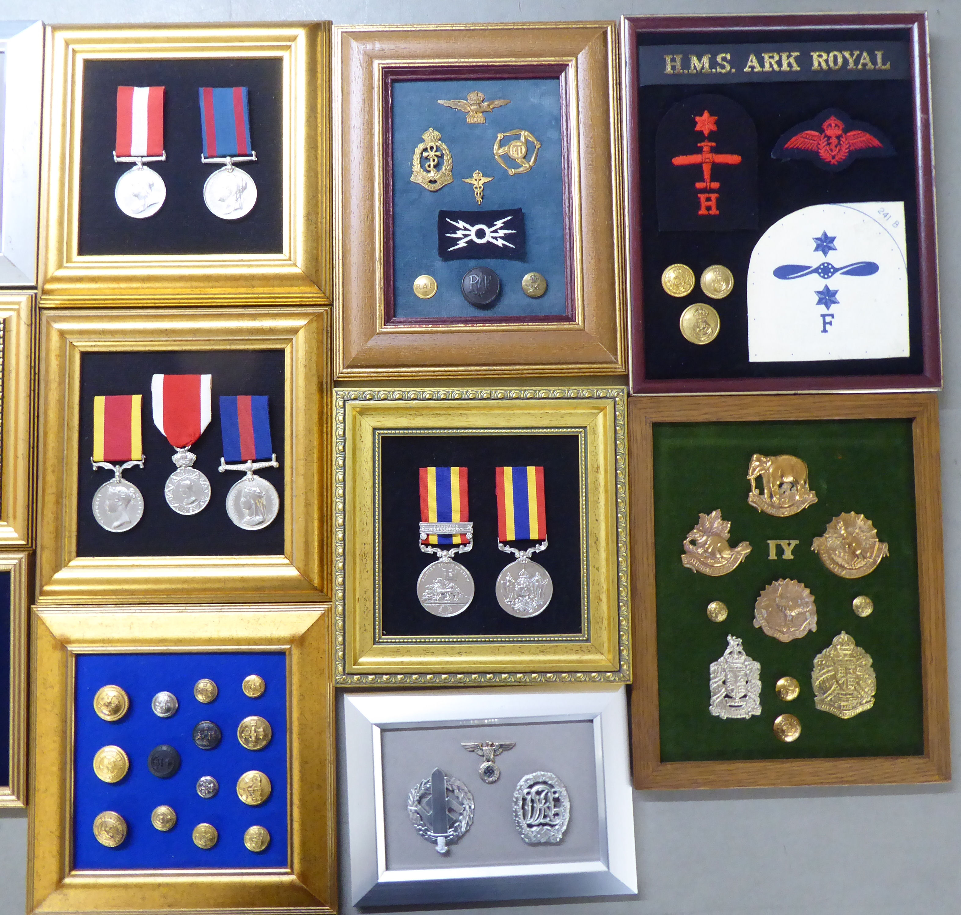 German World War II related military uniform badges, titles and other emblems, some copies, - Image 5 of 17