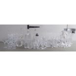 Glassware: to include decanters; pedestal wines; and brandy balloons