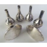 Danish Sterling and silver plated tableware  mixed marks