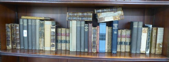 Books, mainly 19thC German and English literature: to include works by Rainer Maria Rilke and Werke