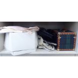 Ladies fashion accessories: to include a tartan travel case  9" x 12"