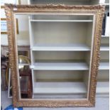 An ornate gilded gesso picture frame  58" x 48"