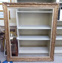 An ornate gilded gesso picture frame  58" x 48"