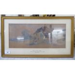 Thomas Leeson Rowbotham - 'Bromley, Kent'  watercolour  bears a signature  7" x 15"  framed