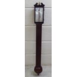 A late 19thC mahogany stick barometer  39"h